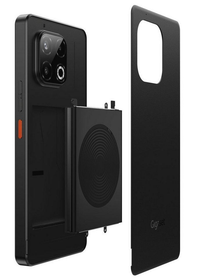 Gigaset GS6 Smartphone (6,67 Zoll, eSIM) schwarz