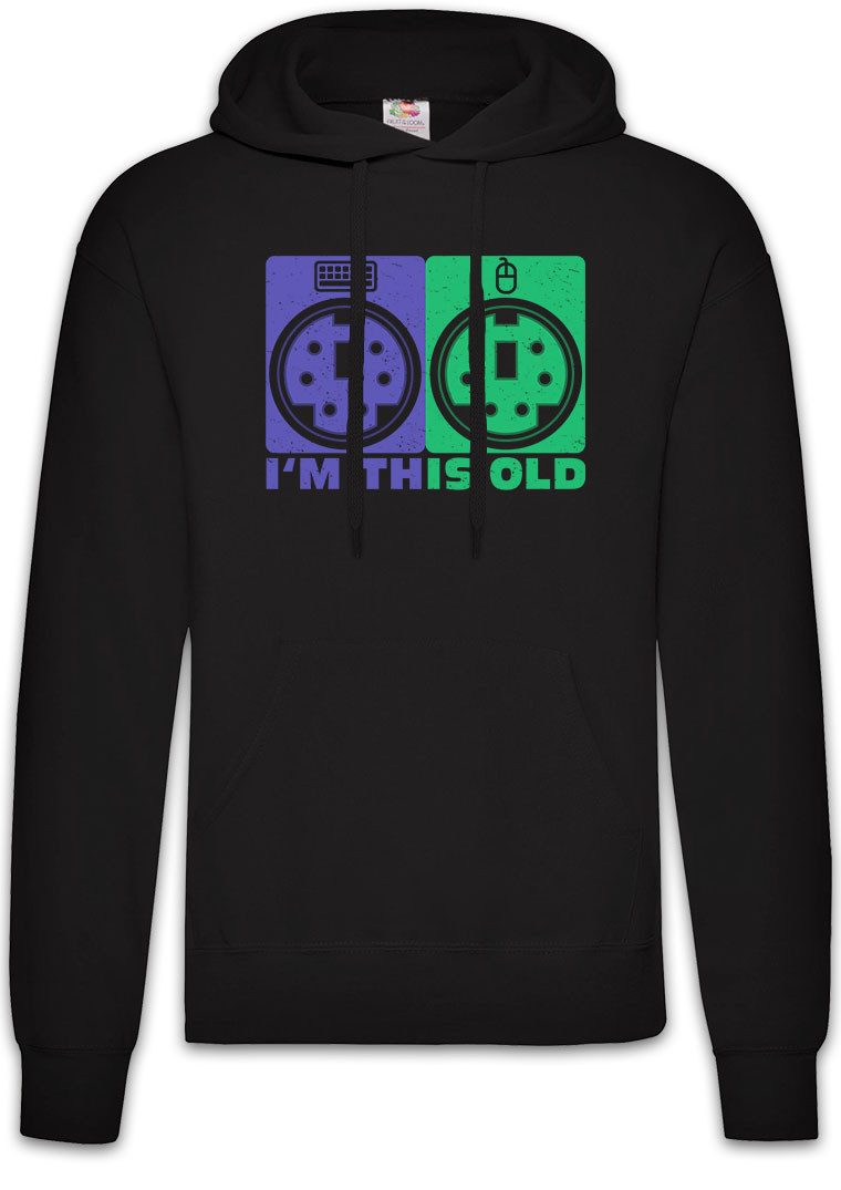 Urban Backwoods Hoodie I'm This Old 6 Pin Plug Herren Hoodie Computer Maus günstig online kaufen