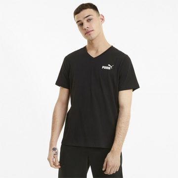 PUMA T-Shirt Essentials T-Shirt mit V-Ausschnitt Herren