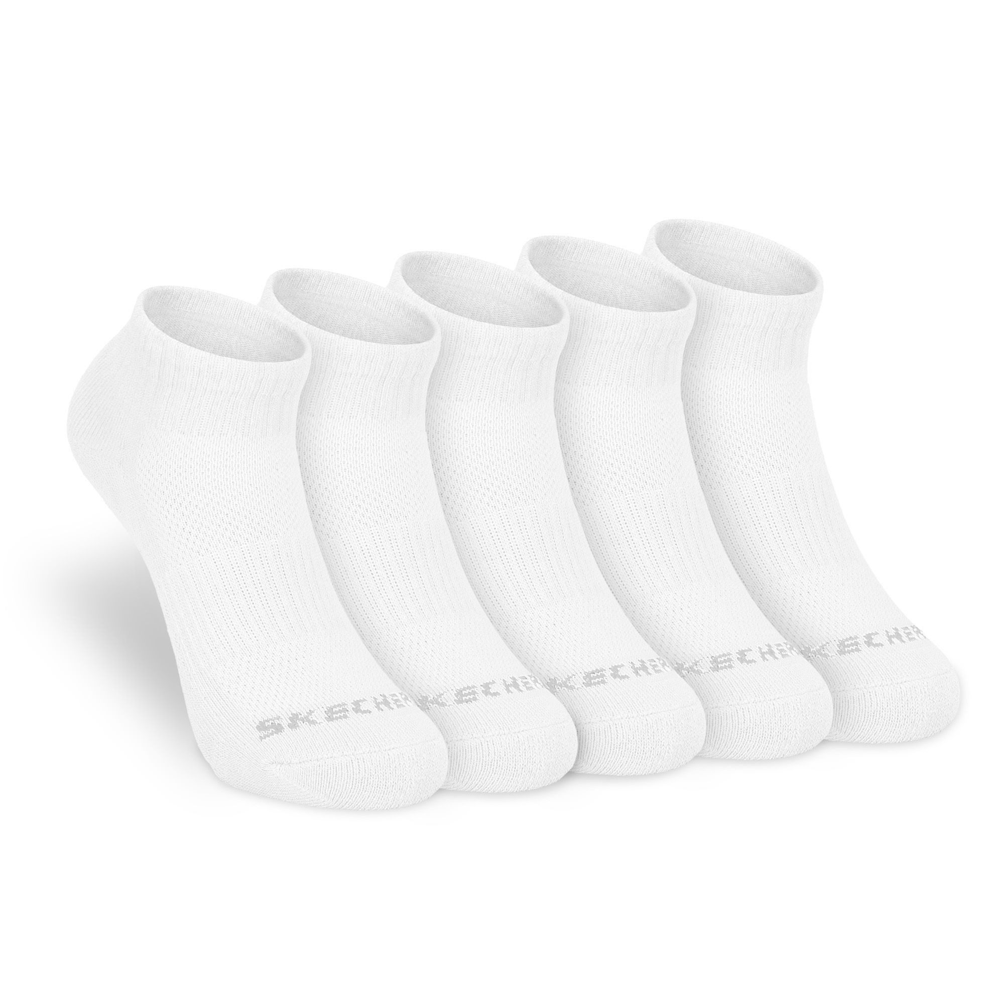 Skechers Socken für Damen und Herren Multi Pack - Mesh Belüftungstechnologie (5er, 10er, 15er und 20er Pack) Robustes Material und bequemer Tragekomfort - Gepolstertes Fußbett