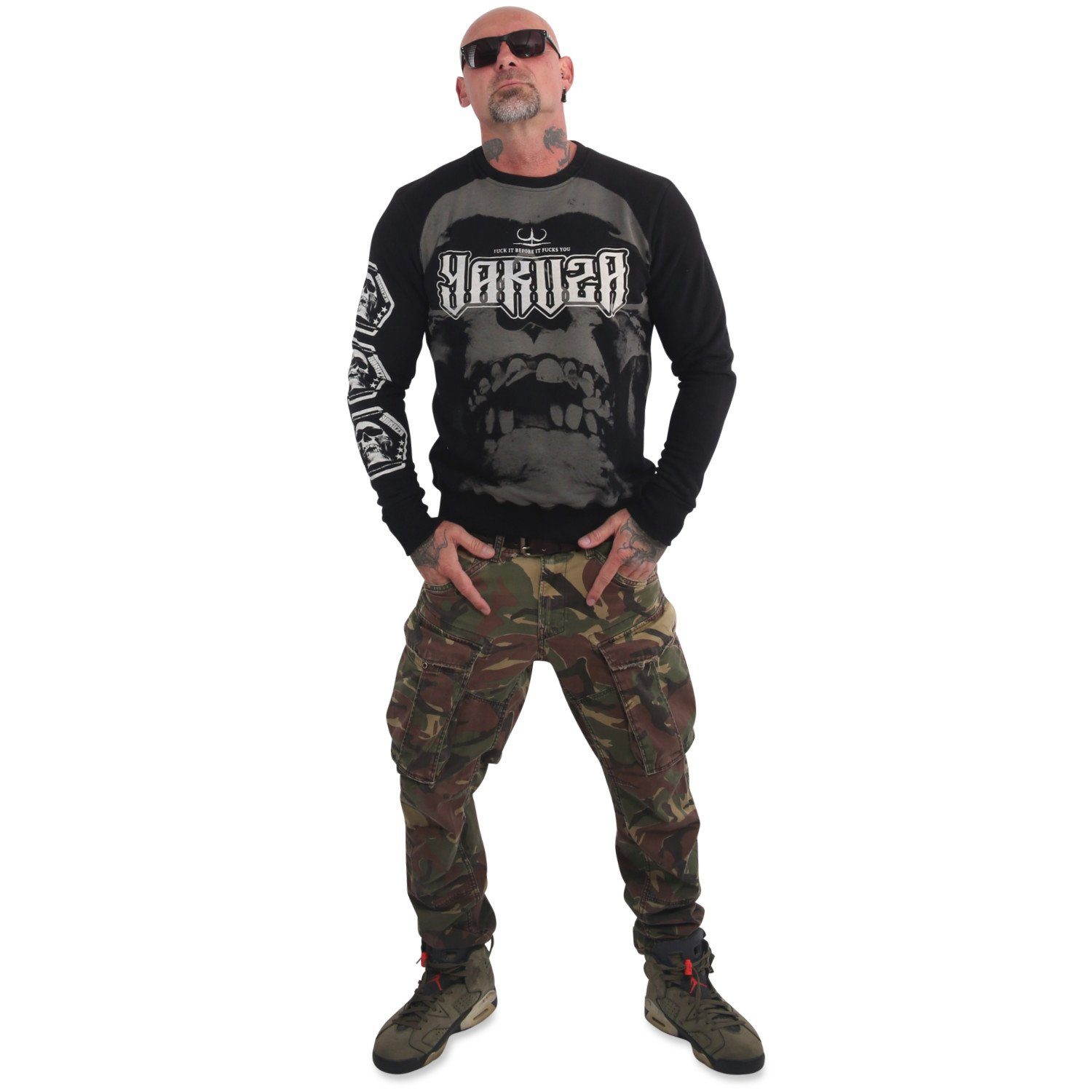 YAKUZA Sweatshirt Ghost Skull