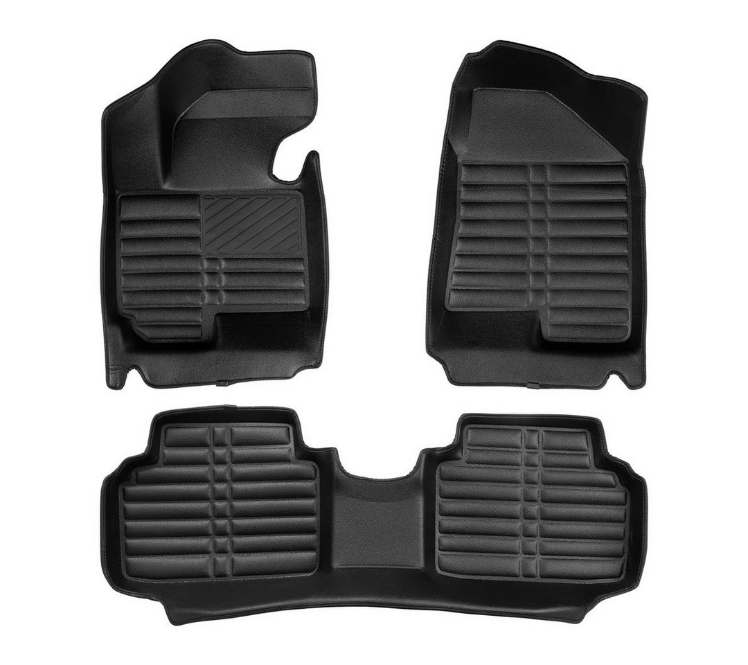 fussmattenprofi.com Auto-Fußmatte 5D Premium Auto Fussmatten für Hyundai ix35 2009-2015 (1 St), für Hyundai Hyundai ix35
