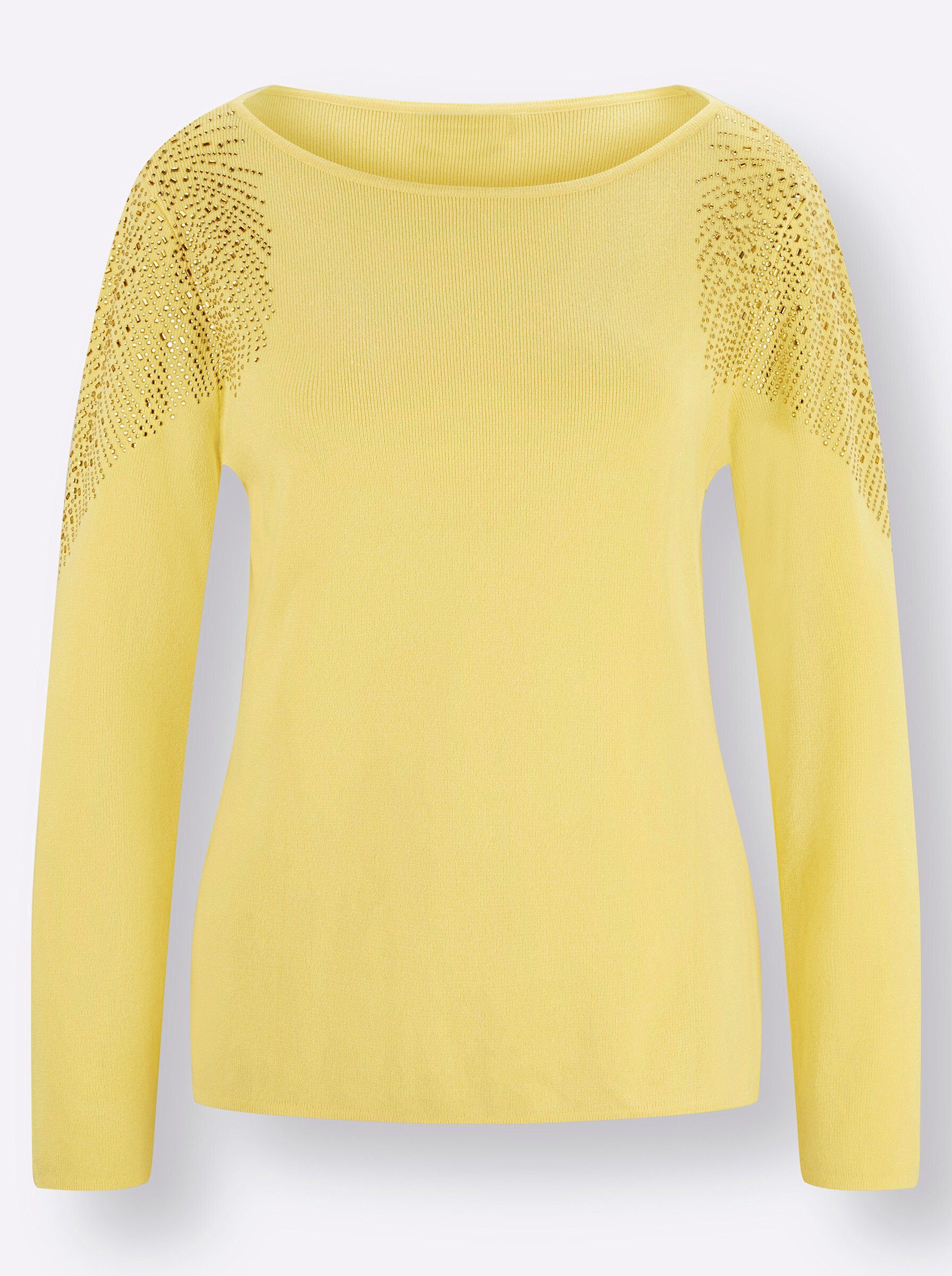 creation L Strickpullover Pullover Langarm
