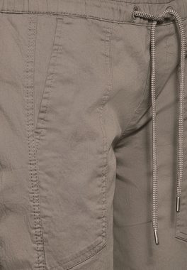 STREET ONE Jogger Pants mit Elastikbund und Bänderdetail