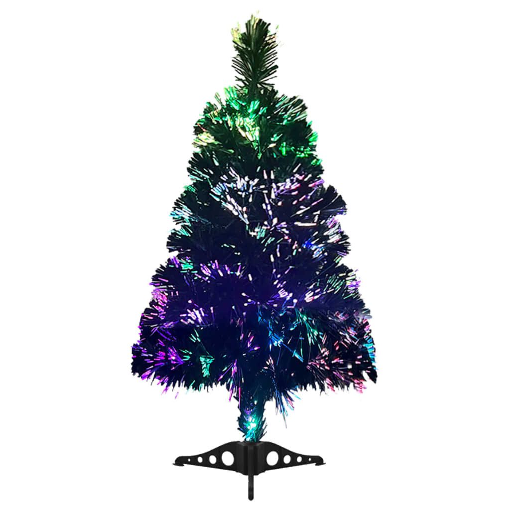 vidaXL Künstlicher Weihnachtsbaum Künstlicher Weihnachtsbaum Glasfaser 64 cm Grün