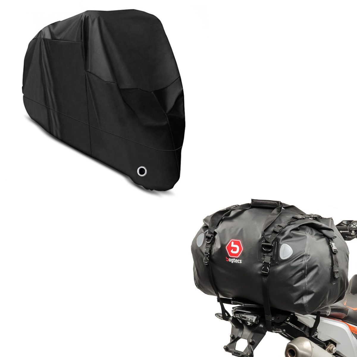 Reisetasche Set Hecktasche + Abdeckplane S8