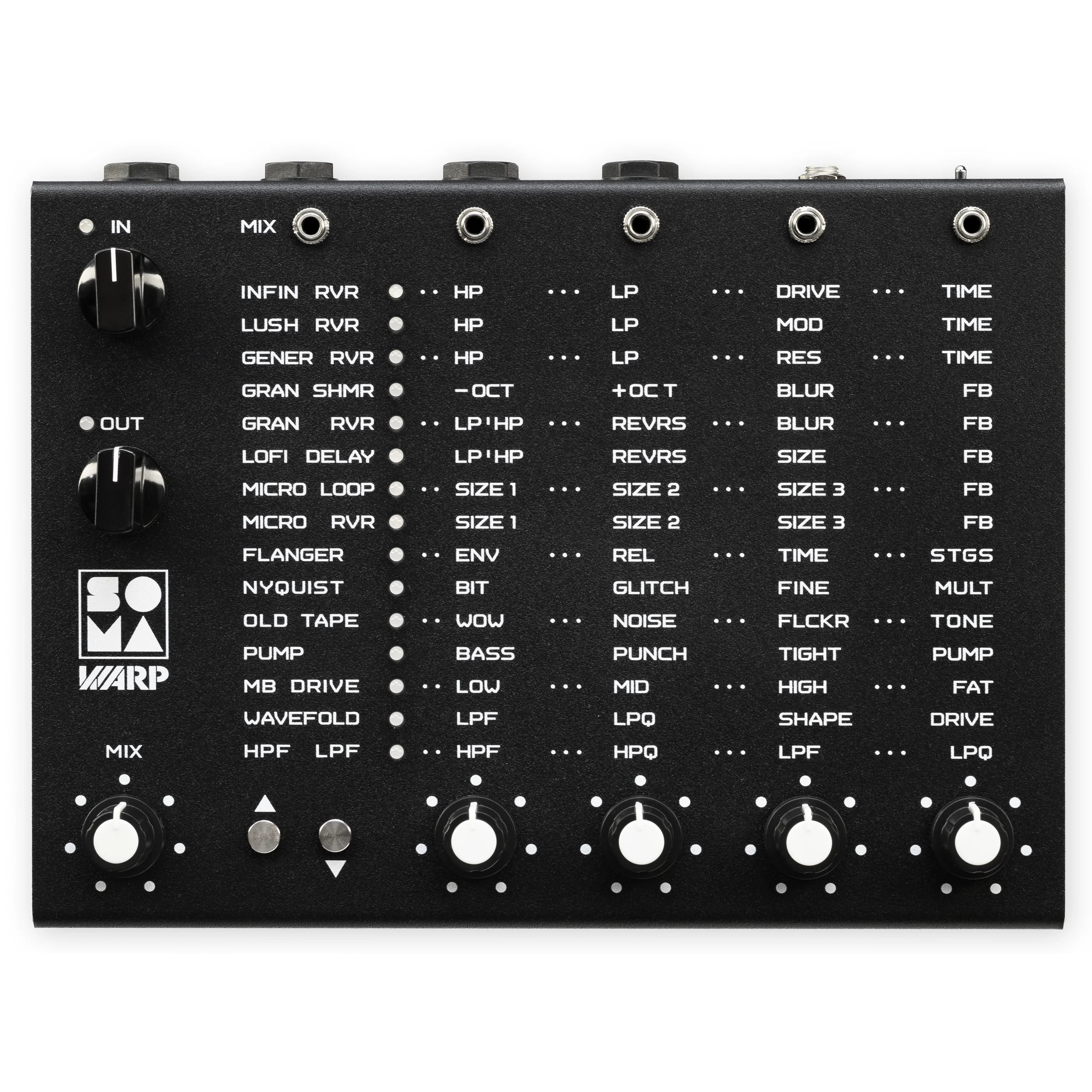 SOMA LABORATORY Musikinstrumentenpedal, (Effektgeräte für Tasteninstrumente, Digital Effektgeräte), Warp - Digital Effektgerät für Tasteninstrumente