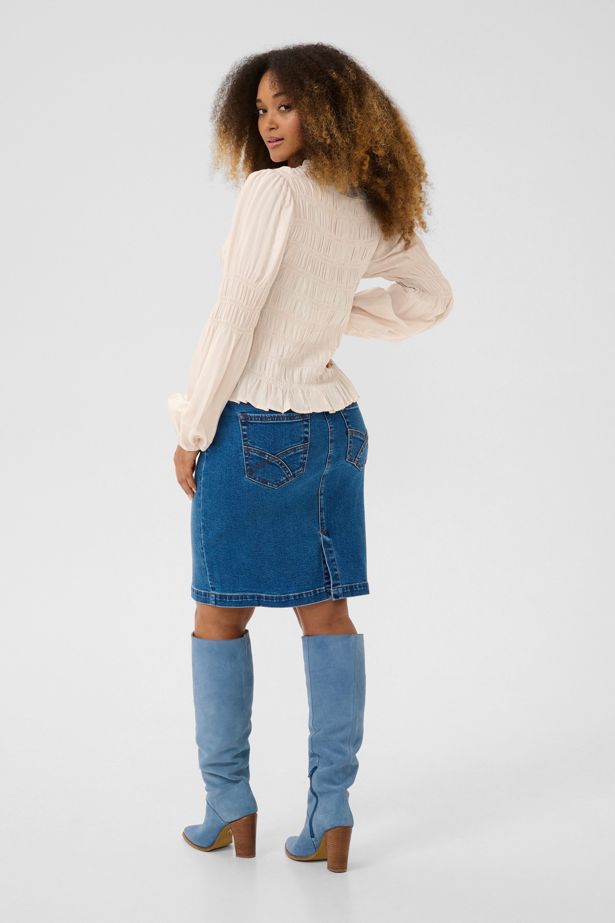 Langarmbluse Langarm-Bluse CRHenva