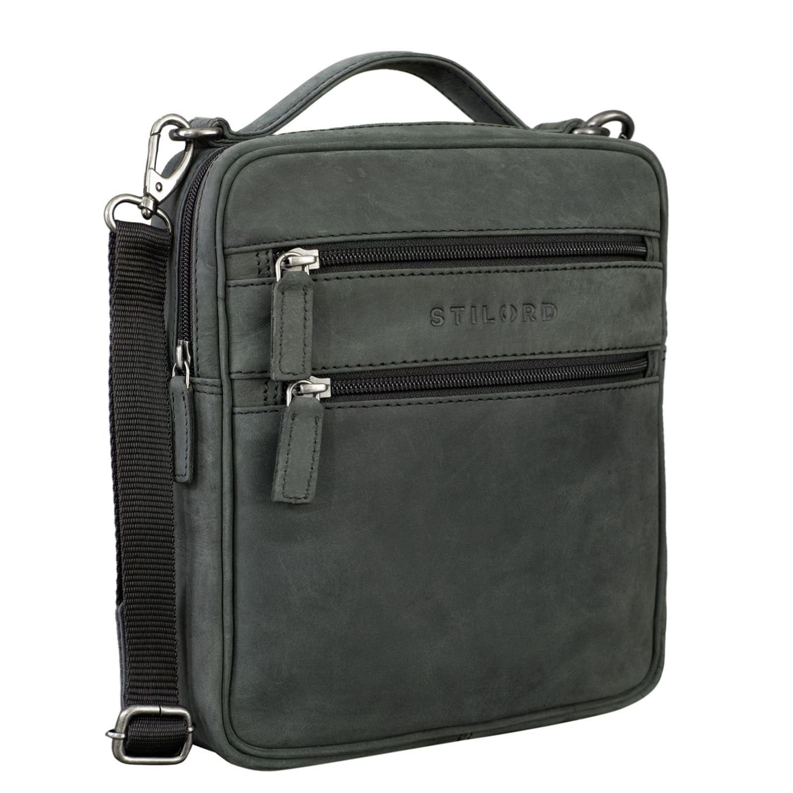 STILORD Schultertasche "Mats" Herren Handtasche Leder Vintage