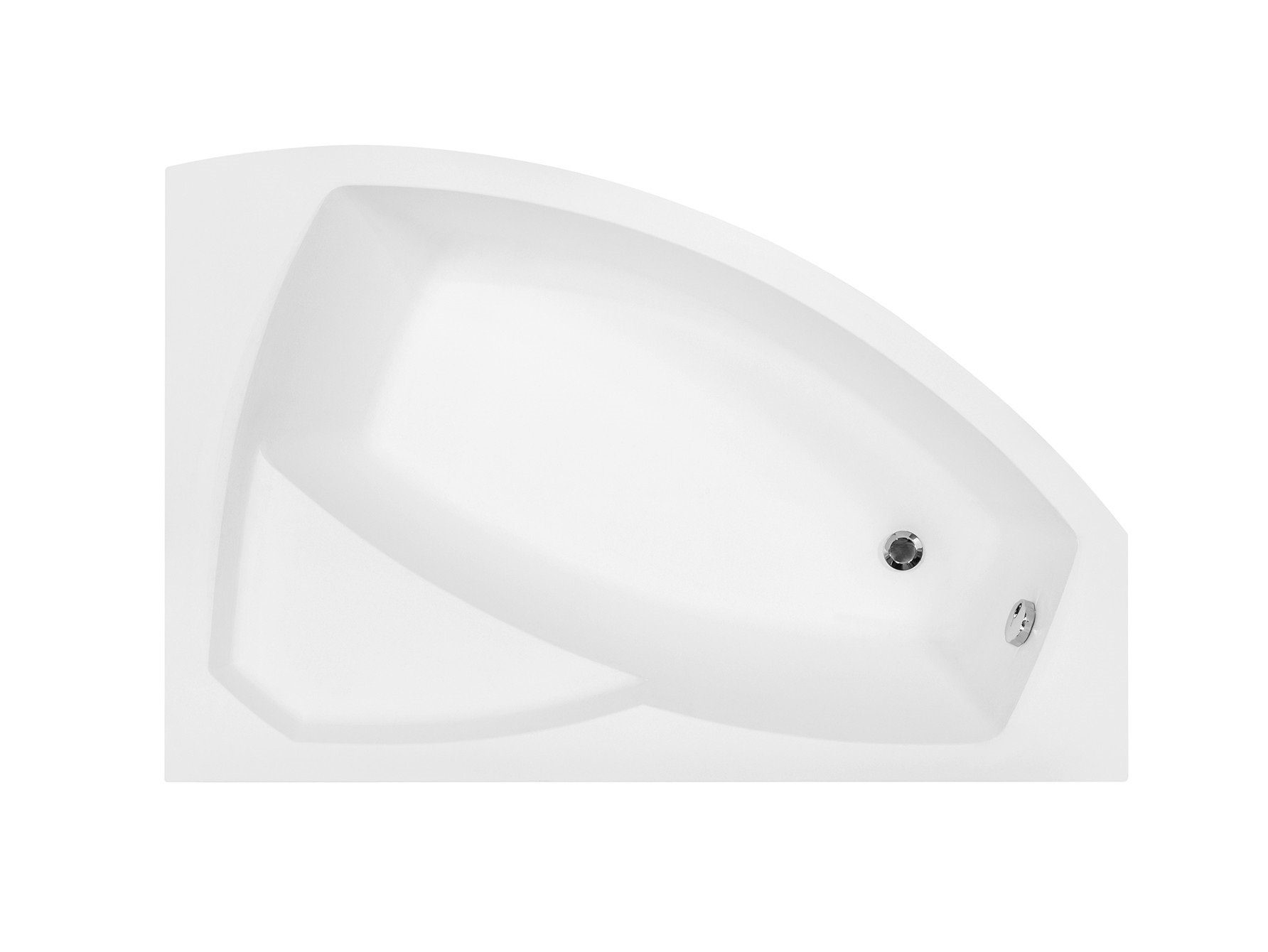 KOLMAN Badewanne Eckbadewanne Rima 170x110, (Links/Rechts), günstig online kaufen