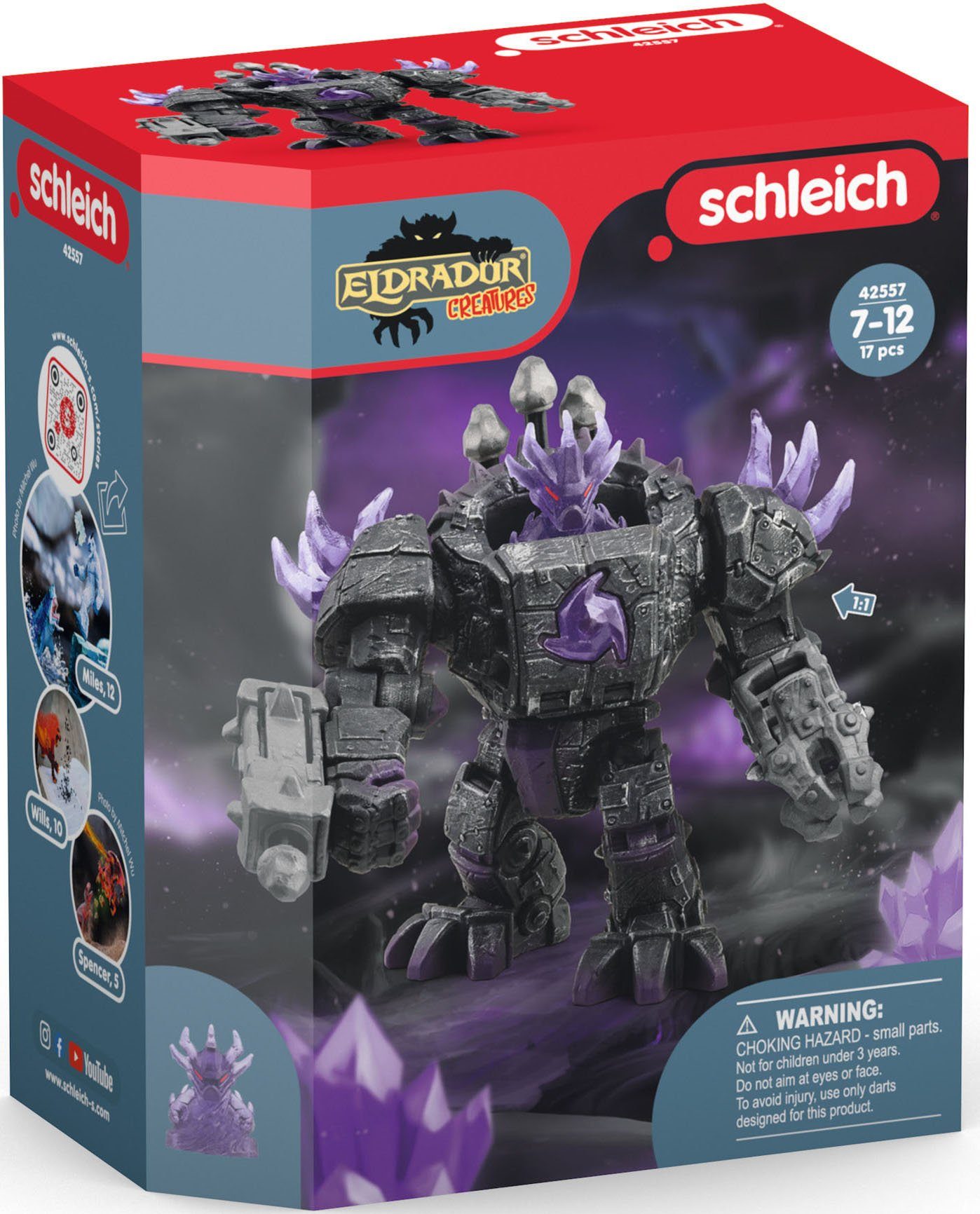 Schleich® Spielfigur ELDRADOR®, Schatten Master-Roboter mit Mini
