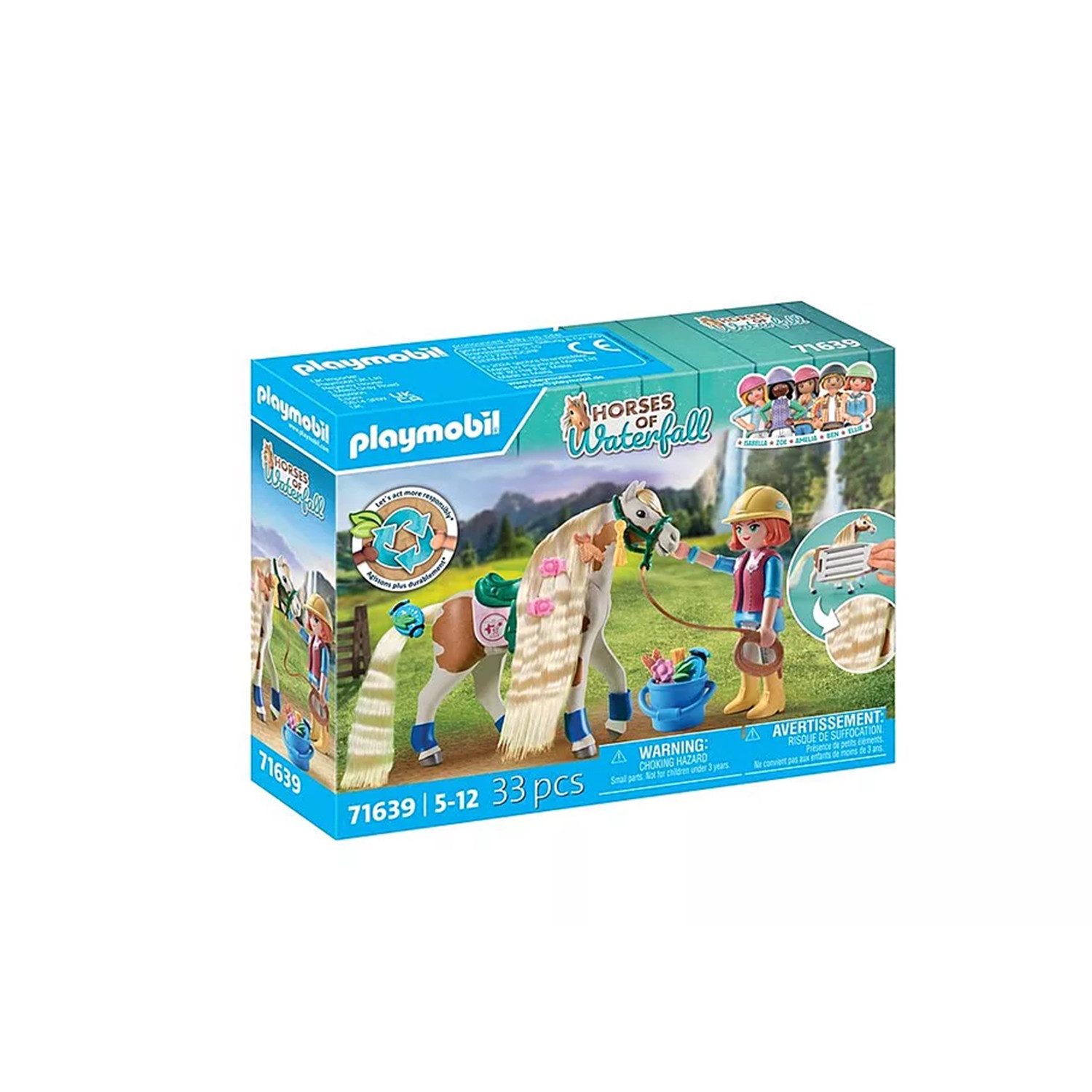 Playmobil® 71639 Ellie & Pferd mit Kreppeisen Konstruktions-Spielset