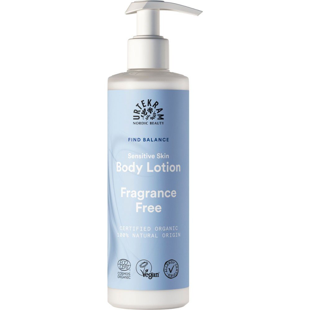 Urtekram Körperlotion Fragrance Free, 245 ml