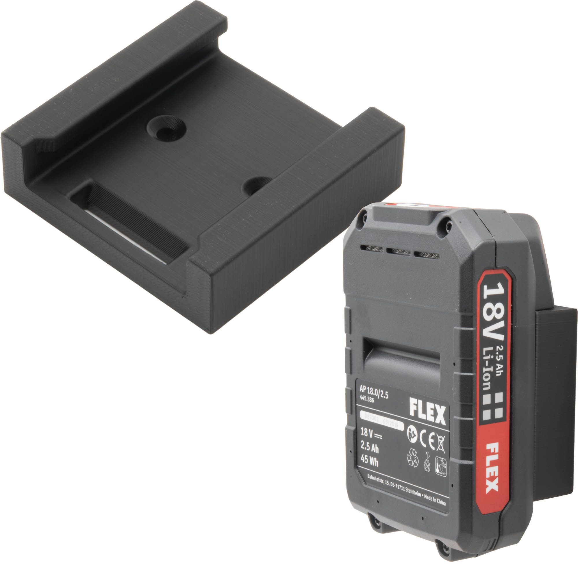 Thumbnail - TSB Werk Werkzeughalter Akkuhalter für FLEX Akku Wandhalter Akkuwandhalter, 10-tlg., Wandhalterung, Halter, Flex, 18V