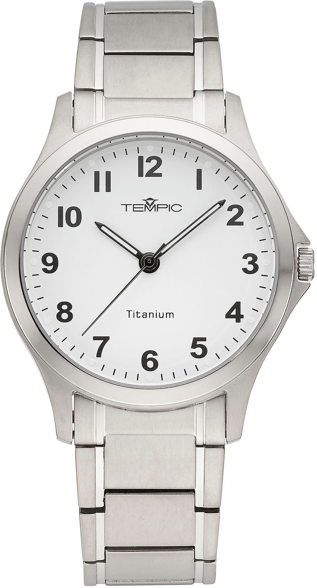 Tempic Titanuhr, Quarzuhr, Armbanduhr, Herrenuhr, analog, Titanarmband günstig online kaufen