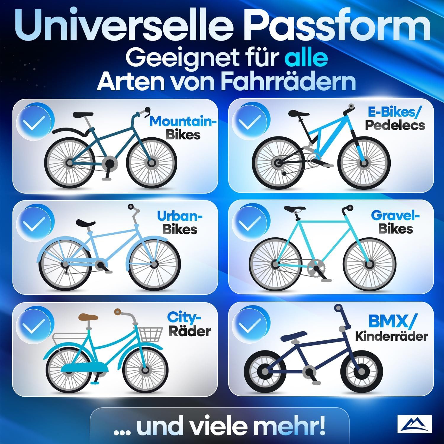 Nextcover Sattelbezug Nextcover® Universal Sattelbezug Fahrrad 2er Set