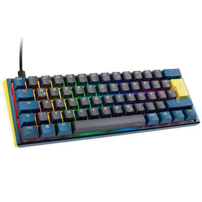 Ducky One 3 Daybreak RGB LED MX-Clear Gaming-Tastatur (DE-Layout QWERTZ beleuchtet)