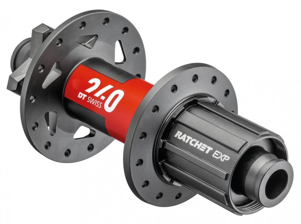 DT Swiss Laufrad DT Swiss Nabe MTB HR 240 EXP 28 Loch schwarz - leichte, präzise Hinter
