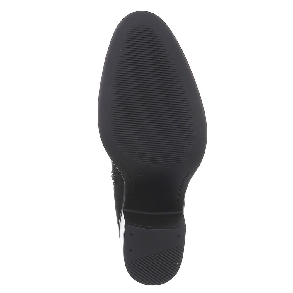 Ital-Design Eleganter Chelsea-Boot mit Absatz für Alltag und Freizeit Chelseaboots (90482713) Blockabsatz Stiefeletten in Hellbraun