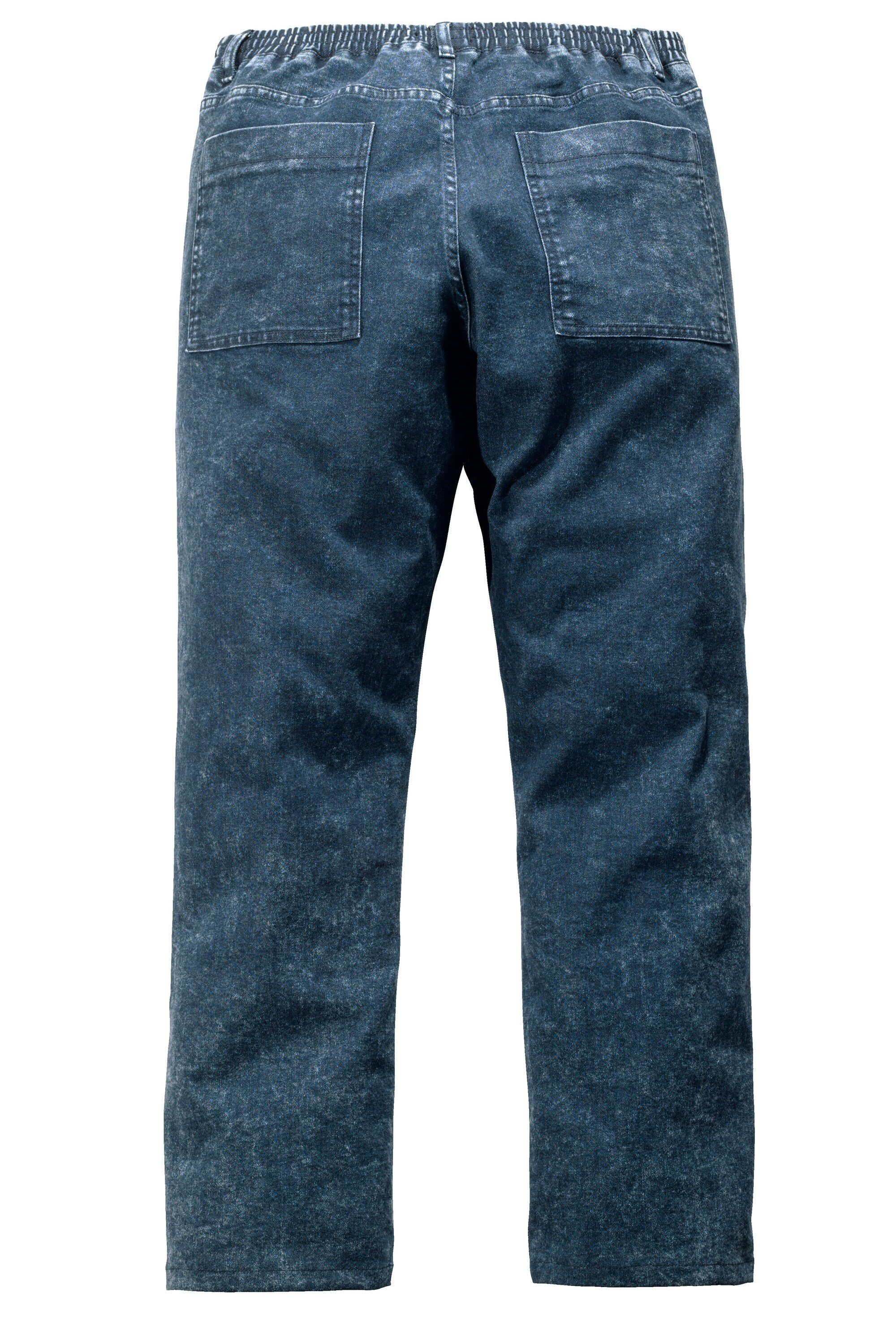 Spezialschnitt Men Jeans Plus dunkelblau 5-Pocket-Jeans