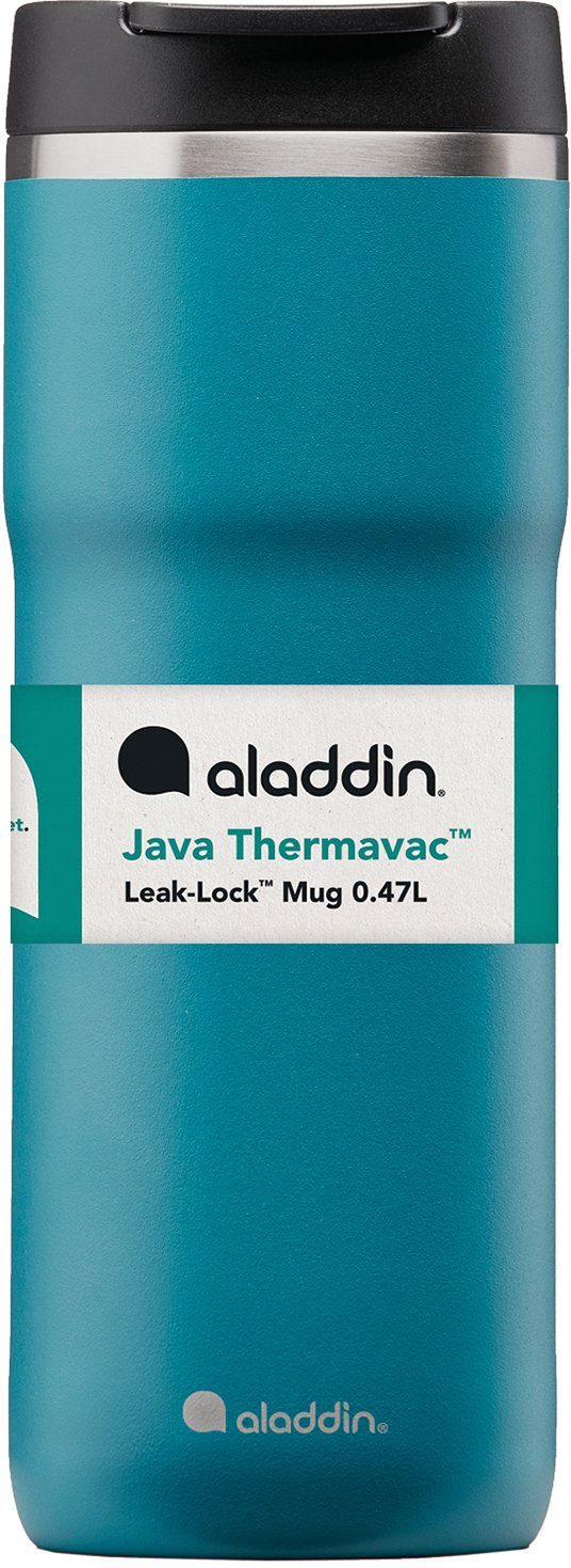 aladdin Coffee-to-go-Becher Barista Java, Edelstahl, Kunststoff, 2,5 Stunden heiß & 4,5 Stunden kalt, auslaufsicher, 470 ml