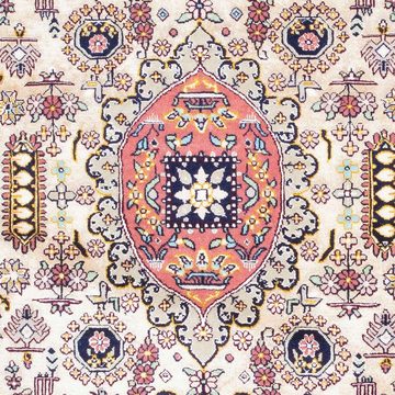 Orientteppich Perser - Isfahan - Premium - 126 x 83 cm - hellblau, morgenland, rechteckig, Höhe: 6 mm, Wohnzimmer, Handgeknüpft, Einzelstück mit Zertifikat