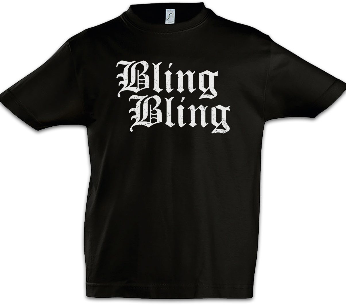 Urban Backwoods Print-Shirt Bling Bling Kinder T-Shirt Mean Film Movie Teenie Girls Komödie (1-tlg) Kultfilm Highschool Plastics Regina