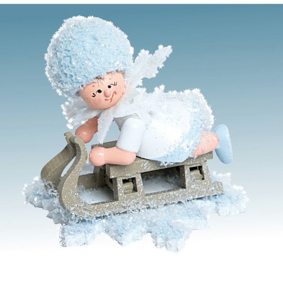 Kuhnert Dekofigur Kuhnert Schneeflöckchen mit Schlitten, günstig online kaufen
