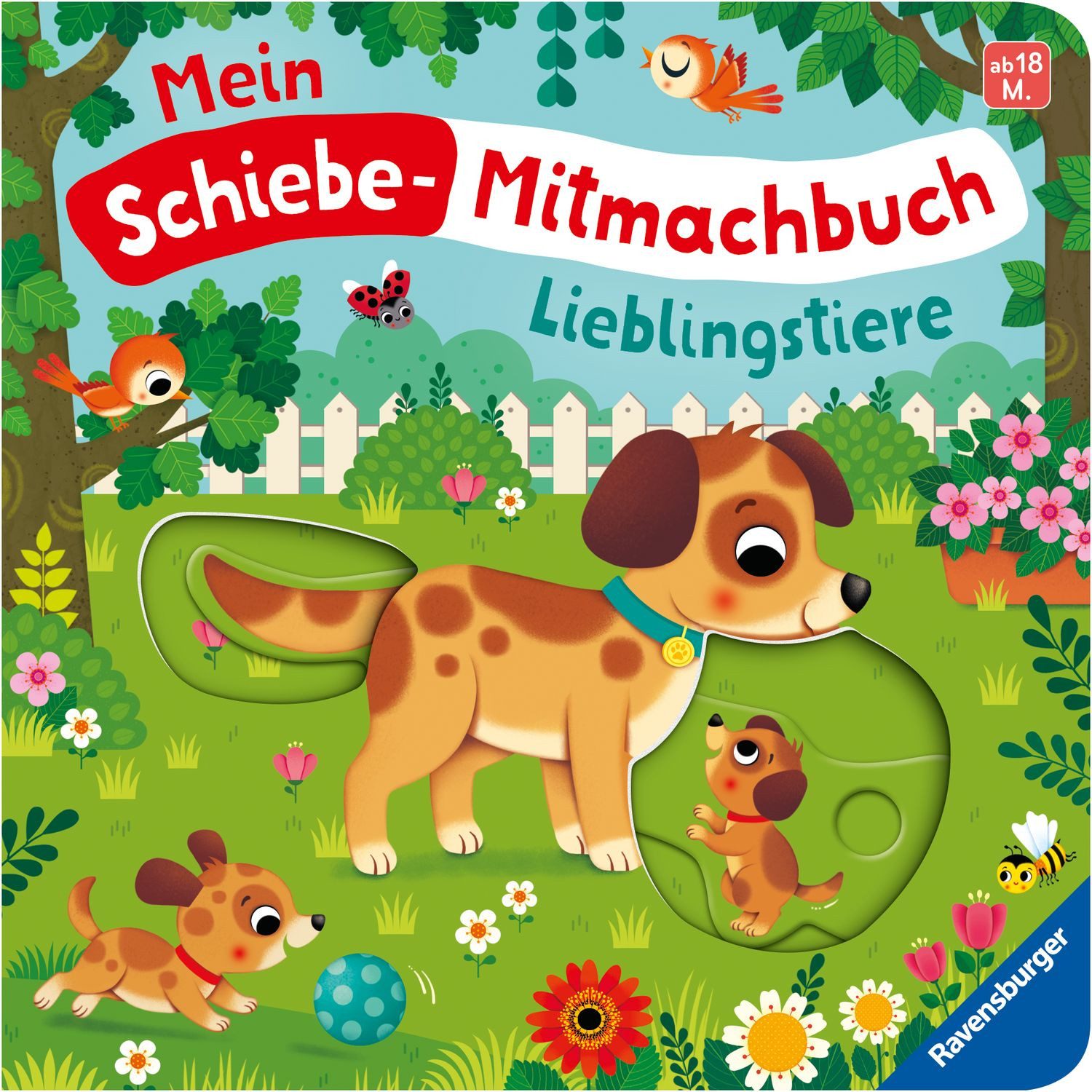 Mein Schiebe-Mitmachbuch - Lieblingstiere / Bernd Penners