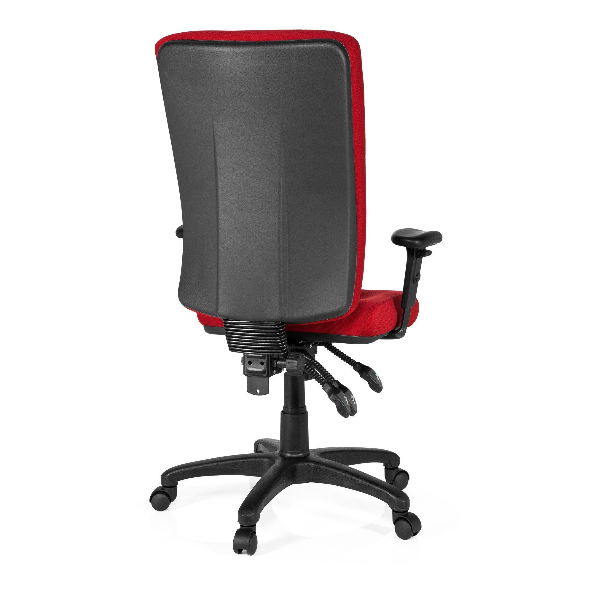 hjh OFFICE Drehstuhl Rot (1 Stoff ZENIT Schreibtischstuhl ergonomisch Profi Bürostuhl St), HIGH