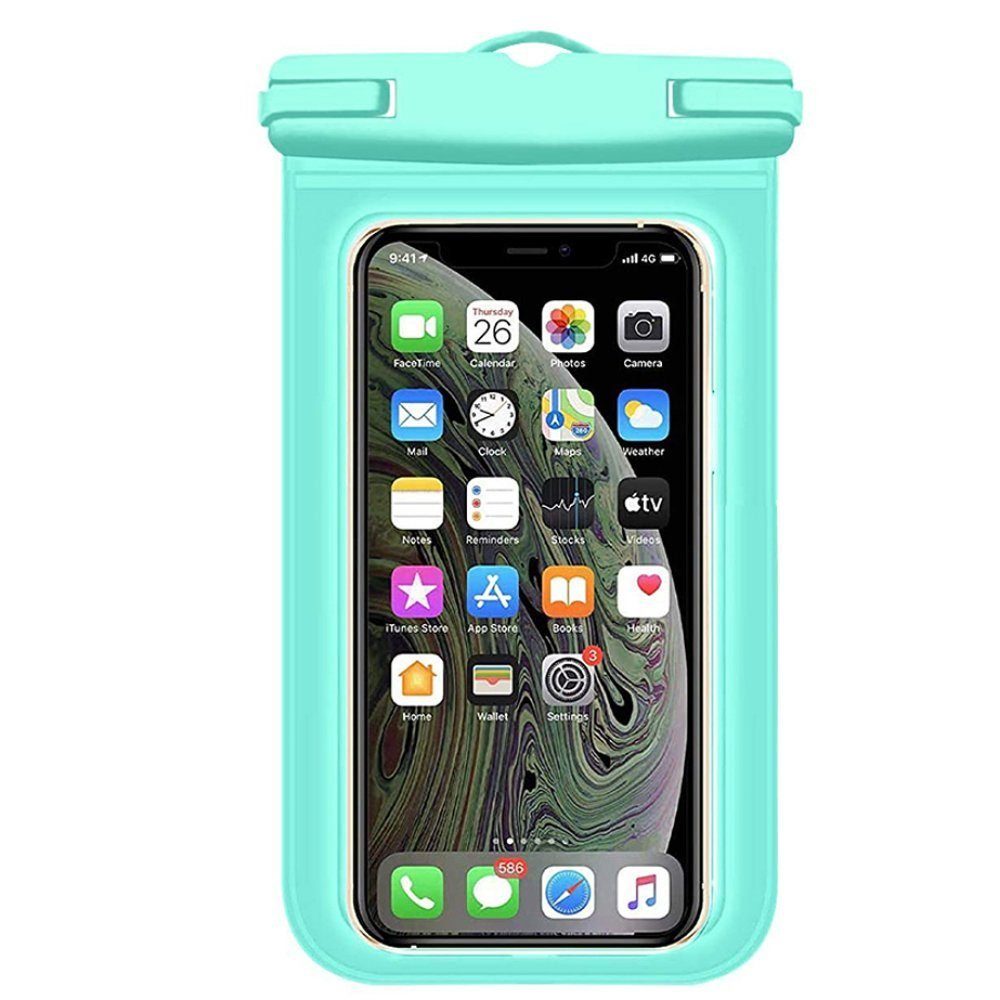 MORRENT Handyhülle Wasserdichte Handyhülle, 7 Zoll, für iPhone und Samsung 17,8 cm (7 Zoll), wasserdicht