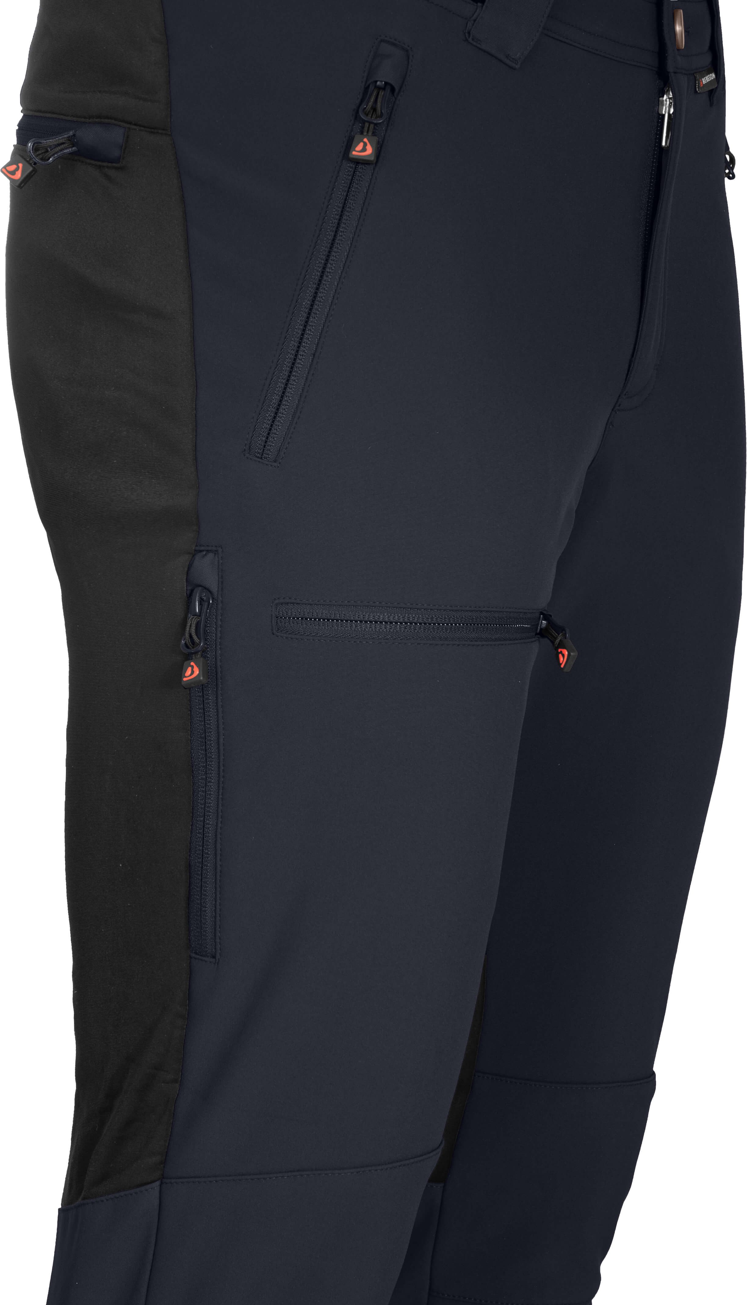 Bergson Outdoorhose LARVIK COMFORT (slim) Herren Winter Softshellhose, mit warmem Innenfleece und voll elastisc