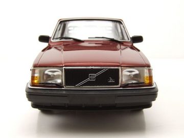 Minichamps Modellauto Volvo 240 GL 1986 dunkelrot metallic Modellauto 1:18 Minichamps, Maßstab 1:18