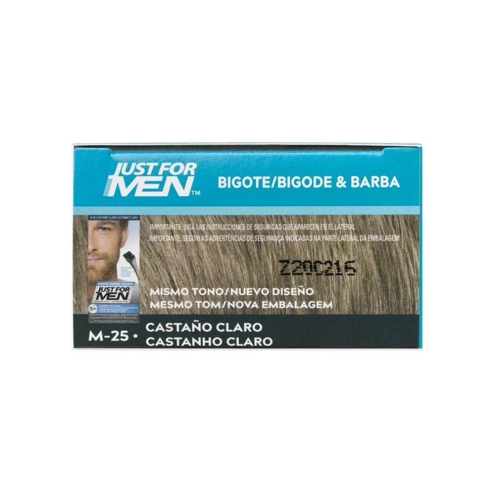Just For Men Haarpflege-Set Schnurrbart und Bart Hellbraun 28 4g