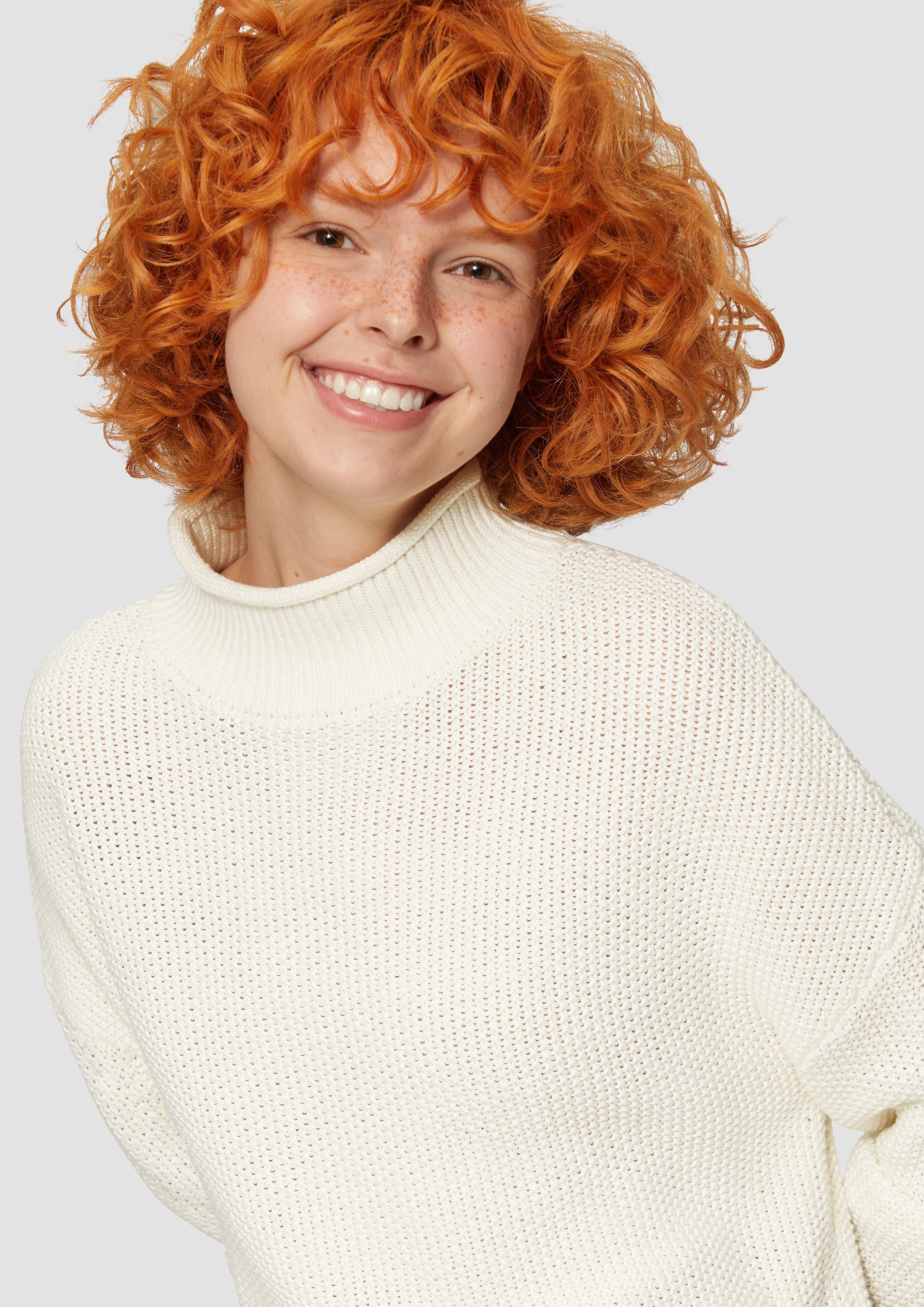 QS Strickpullover Loose Fit Strickpullover mit günstig online kaufen