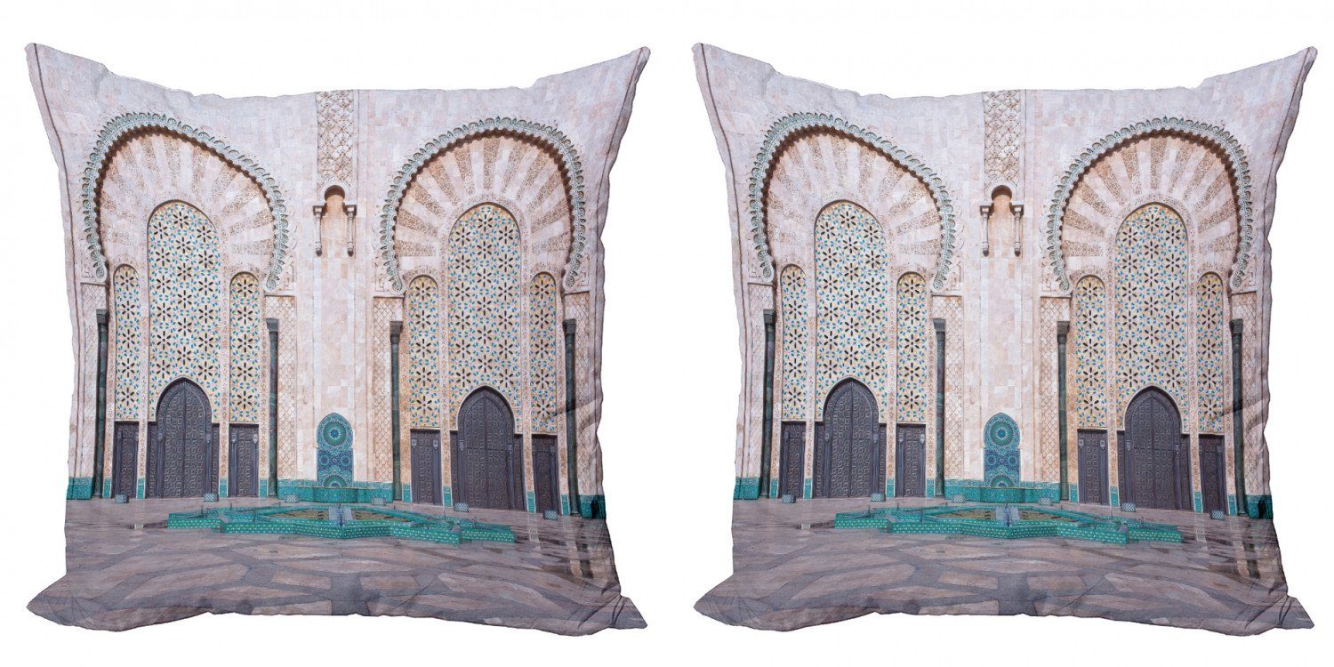 Kissenbezüge Modern Accent Doppelseitiger Digitaldruck, Abakuhaus (2 Stück), Die Architektur Historisches Gebäude-Tor