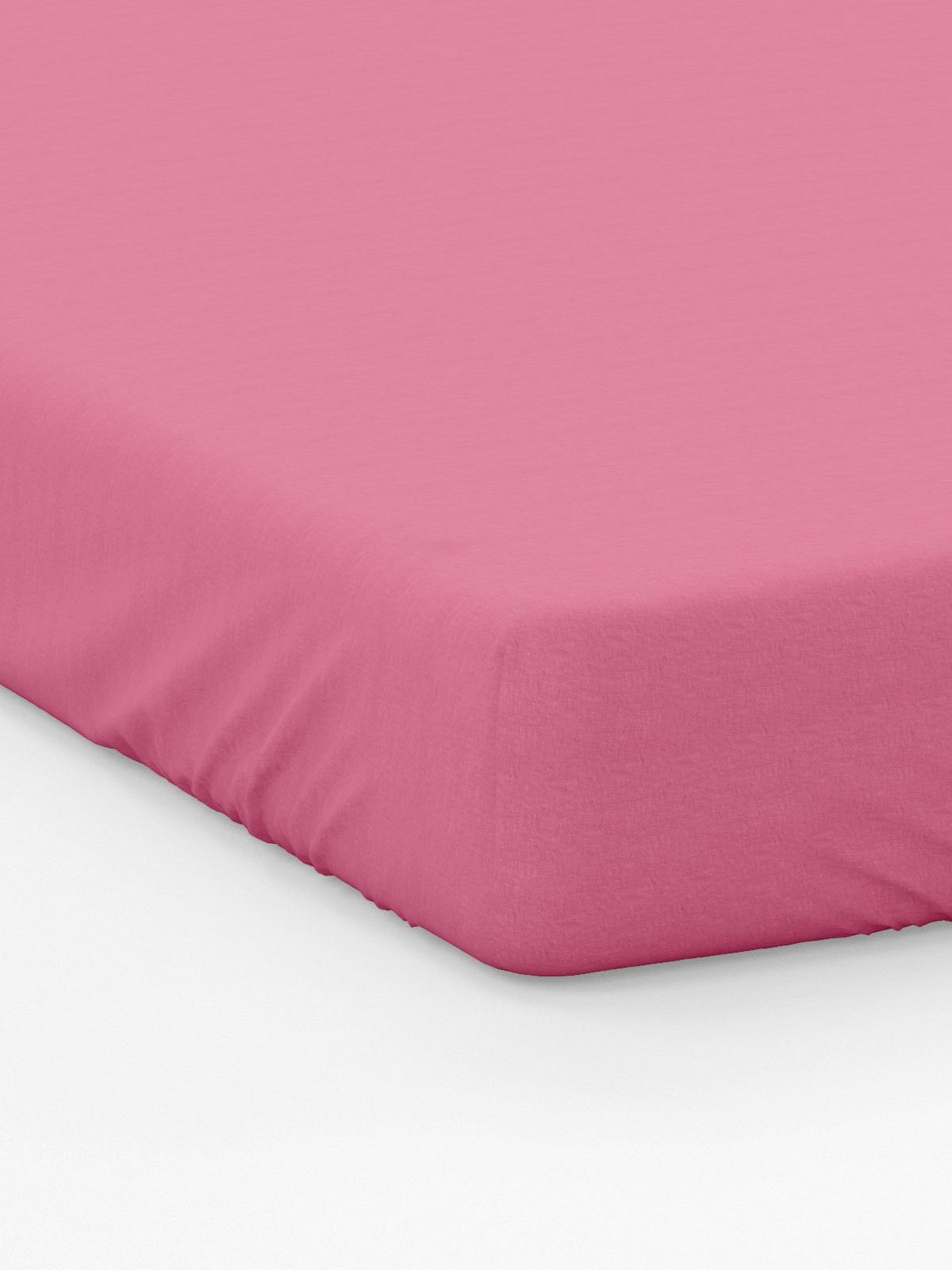 Spannbettlaken Baby Renforcé Rosa 60x120 cm| 70x140 cm bis 20 cm Steghöhe, Best Class, 100% Baumwolle, Gummizug: Rundum, (1 Stück), Weich und atmungsaktiv Bettlaken aus natürlicher Renforcé-Baumwolle