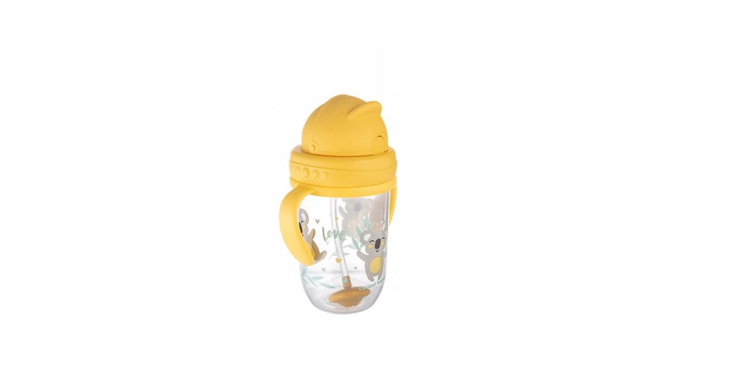 Babyflasche Trinklernbecher mit Silikonröhre und Gewicht - BPA-frei