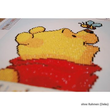 Vervaco Kreativset Vervaco Diamanten Malerei Packung Disney Winnie mit Biene, (embroidery kit by Marussia)
