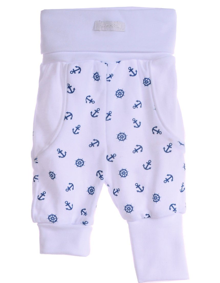 Schlupfhose Baby Hose Schlupfhose für Kinder in Weiß Erstlingshose