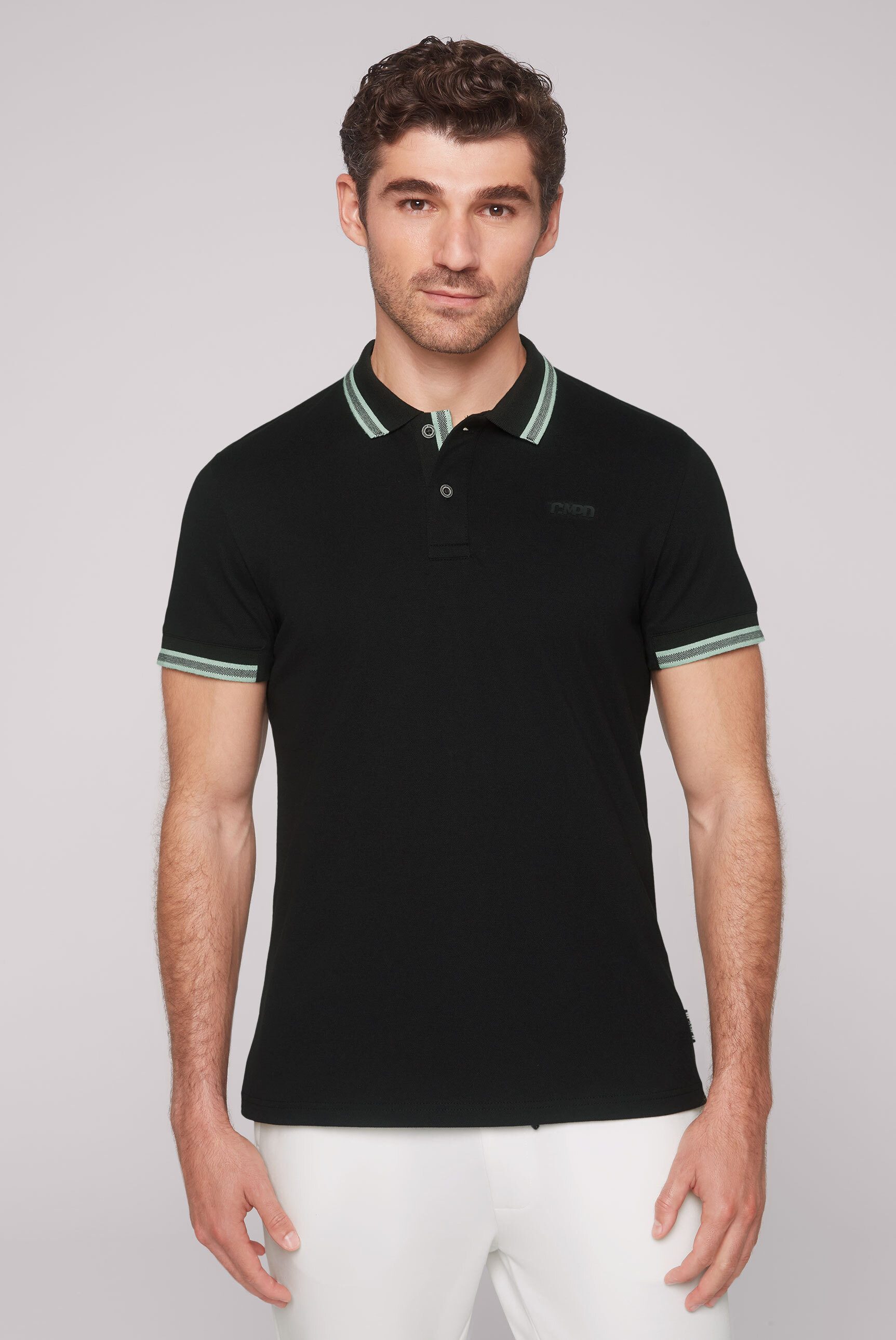 CMPD Poloshirt mit Baumwolle