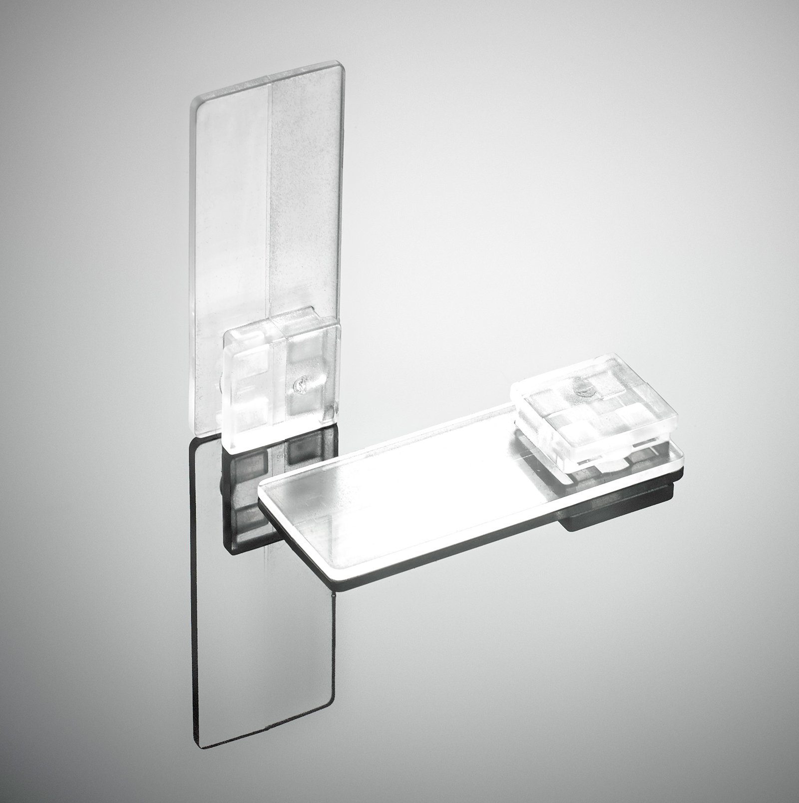 nodeko Klebe-Plissee 4 Stück transparente Klebehalter für Plisseesystem Dec günstig online kaufen