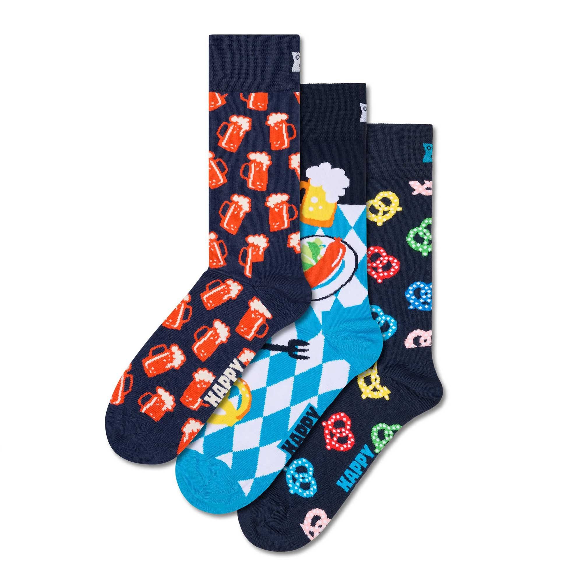 Happy Socks Kurzsocken Unisex Socken 3er günstig online kaufen