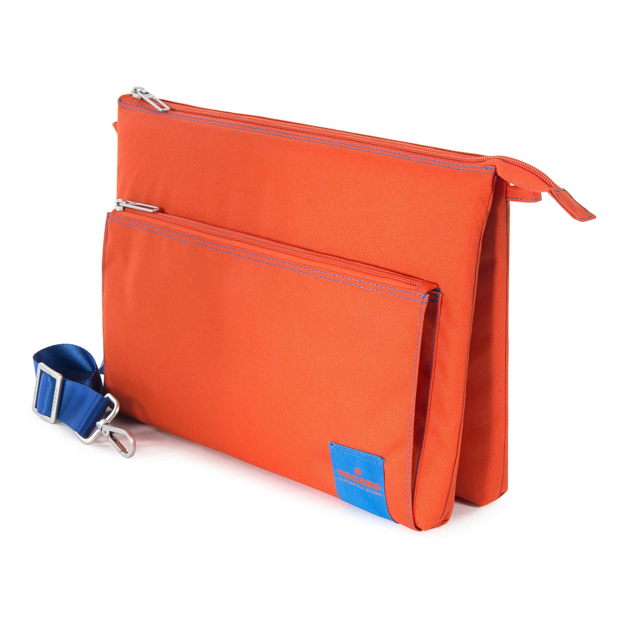 Tucano Laptoptasche Tucano Lampo - Multifunktionale Tasche für Notebook /  Tablet / Smartphone von 7 bis 13 Zoll - Orange