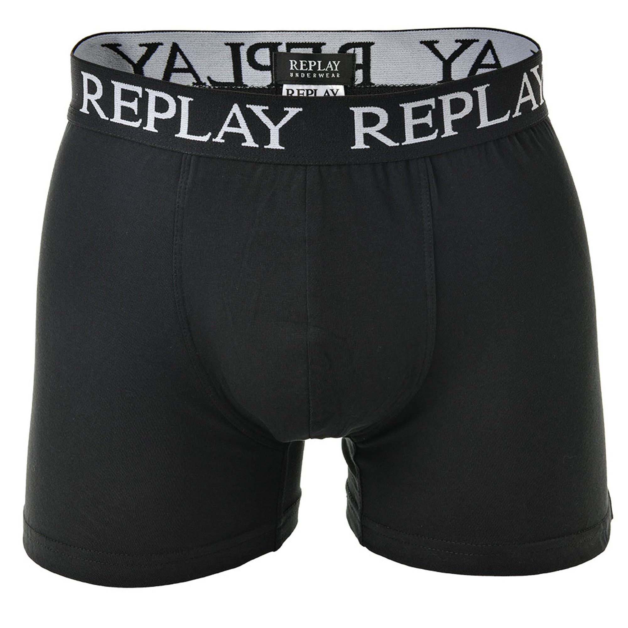 Replay Boxer Herren Boxershort 3er Pack Baumwollmischung (Packung, 3er Pack günstig online kaufen