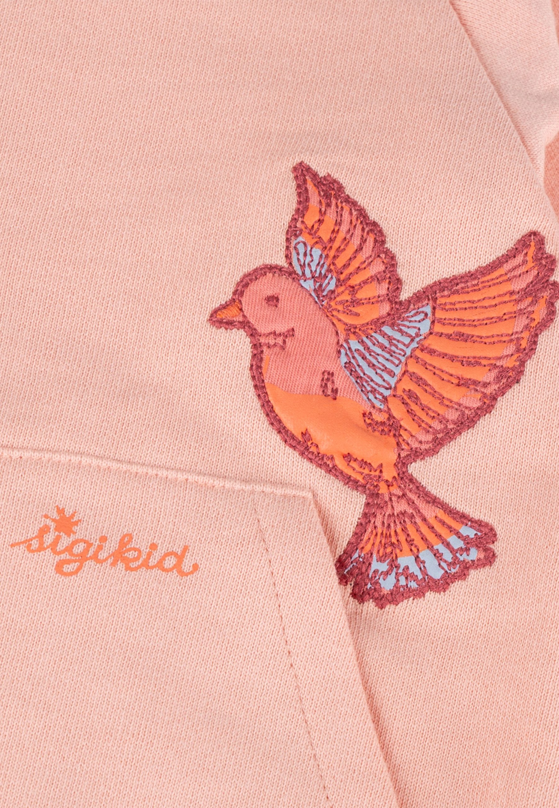 Sigikid Sweatjacke Pink Birds für Kinder Mädchen (1-tlg)