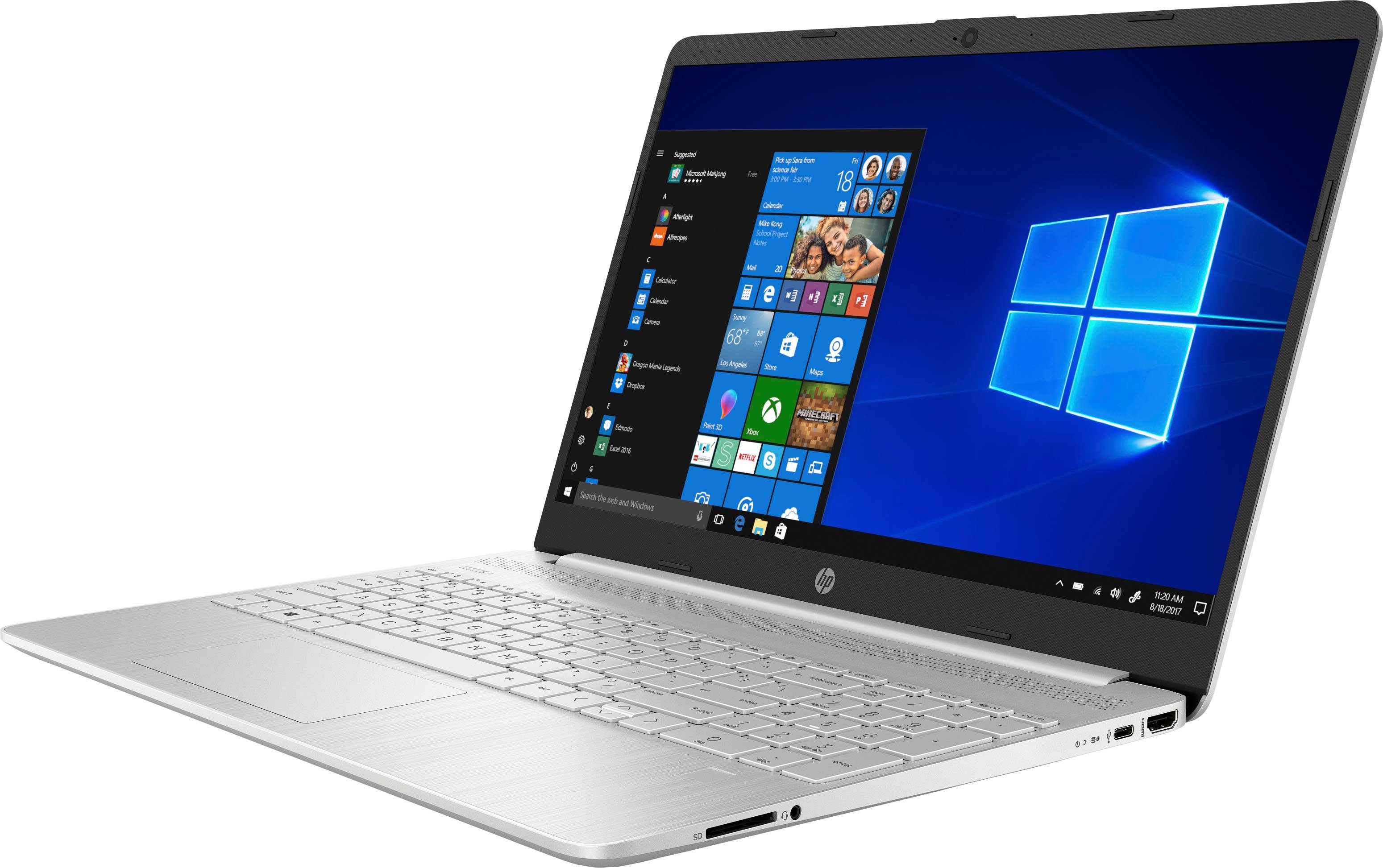 7505, SSD) Pentium HP GB 512 Notebook 15s-fq2226ng (39,6 Gold cm/15,6 Graphics, Intel UHD Zoll,