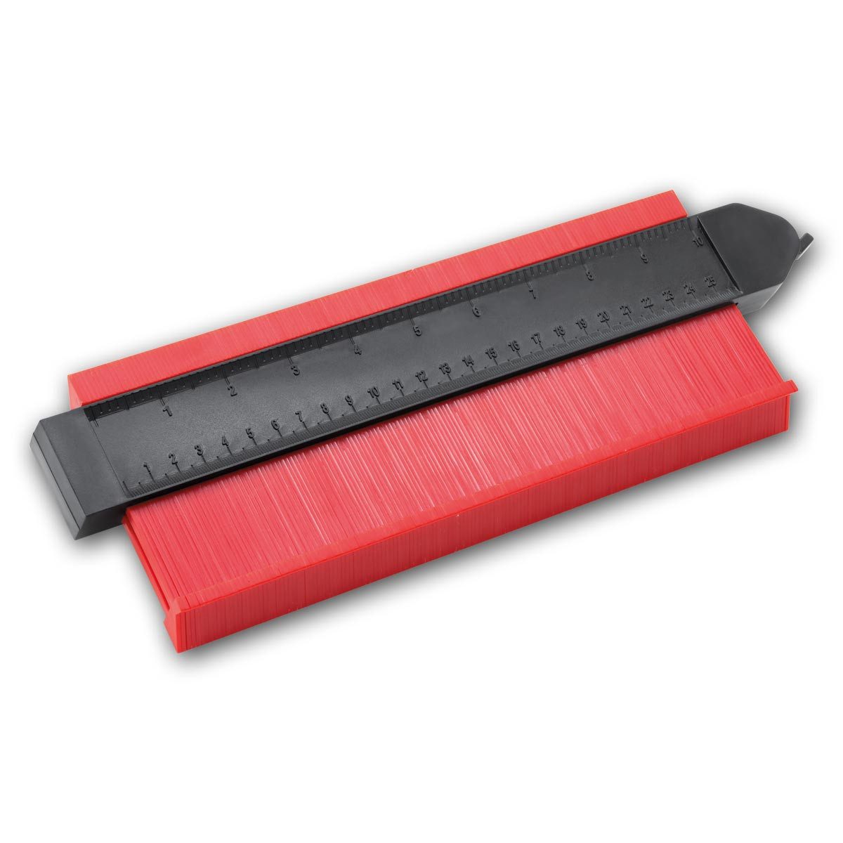 Blanko Konturenlehre Konturenlehre 25 cm mit Verriegelung, Profillehre
