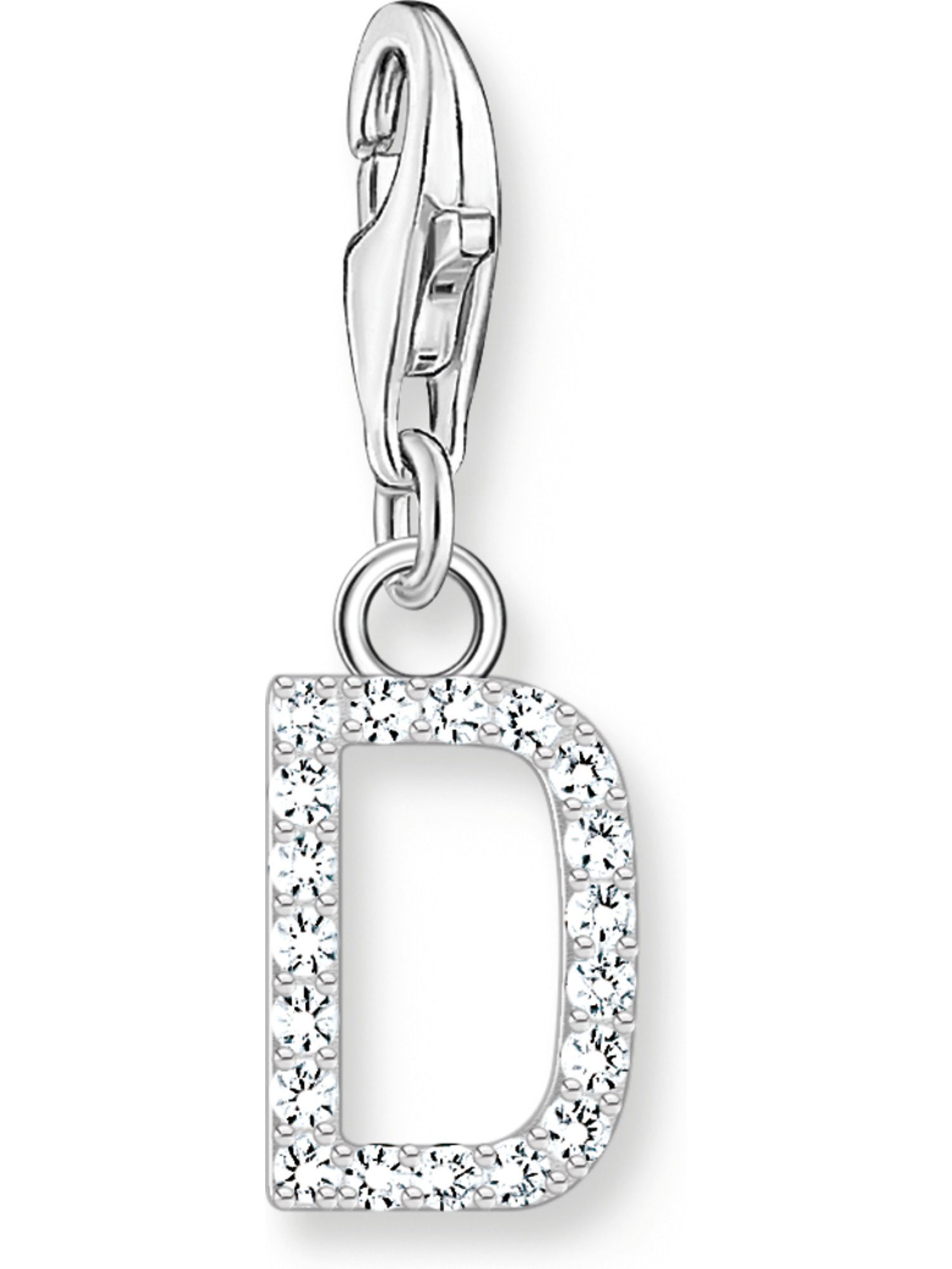 THOMAS SABO Kettenanhänger Thomas Sabo Damen-Charm 925er Silber Zirkonia günstig online kaufen