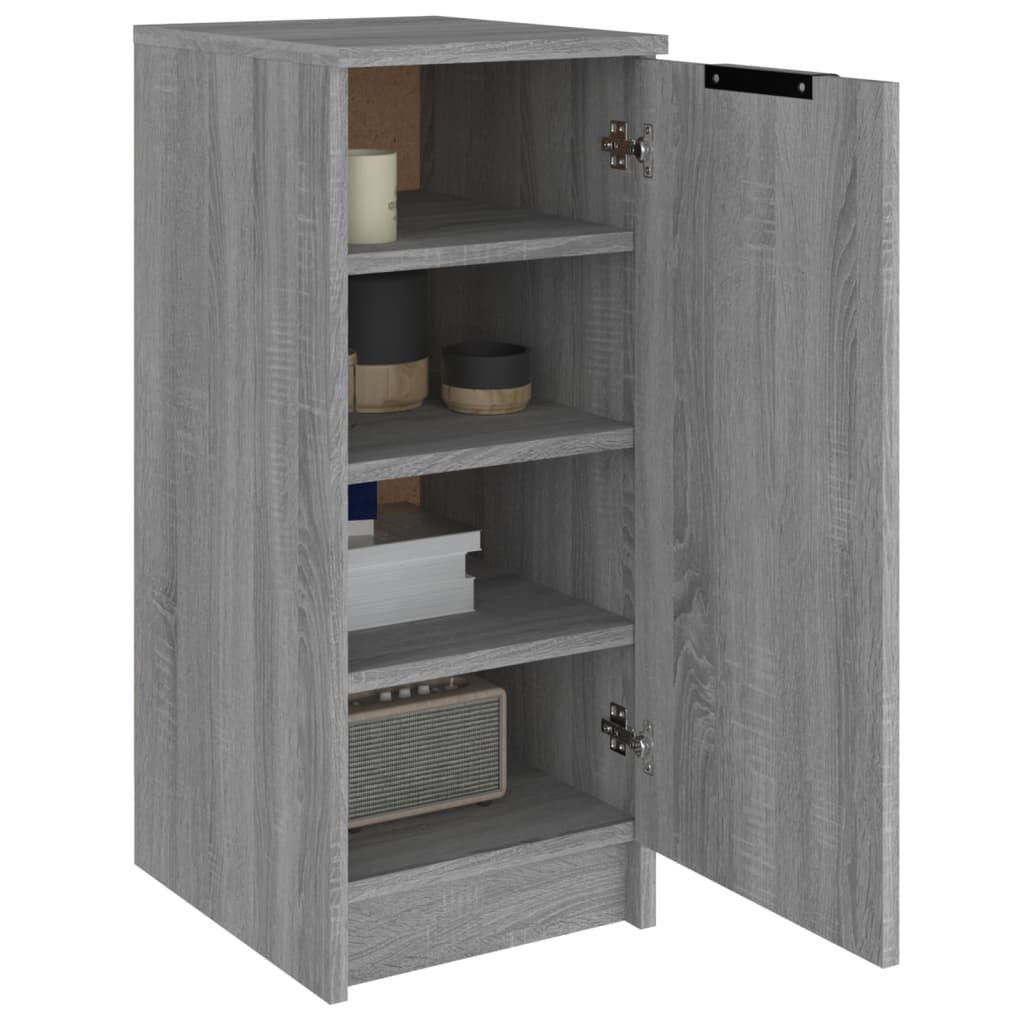 vidaXL Schuhschrank NA Schuhschrank Grau Sonoma 30x35x70 cm Spanplatte